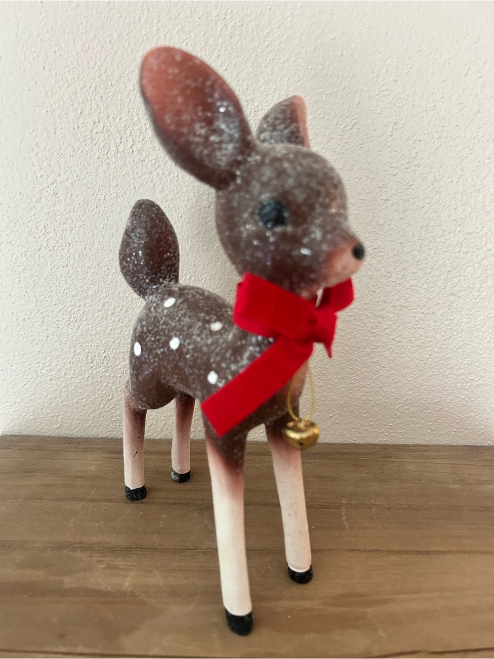 Retro style Christmas Deer